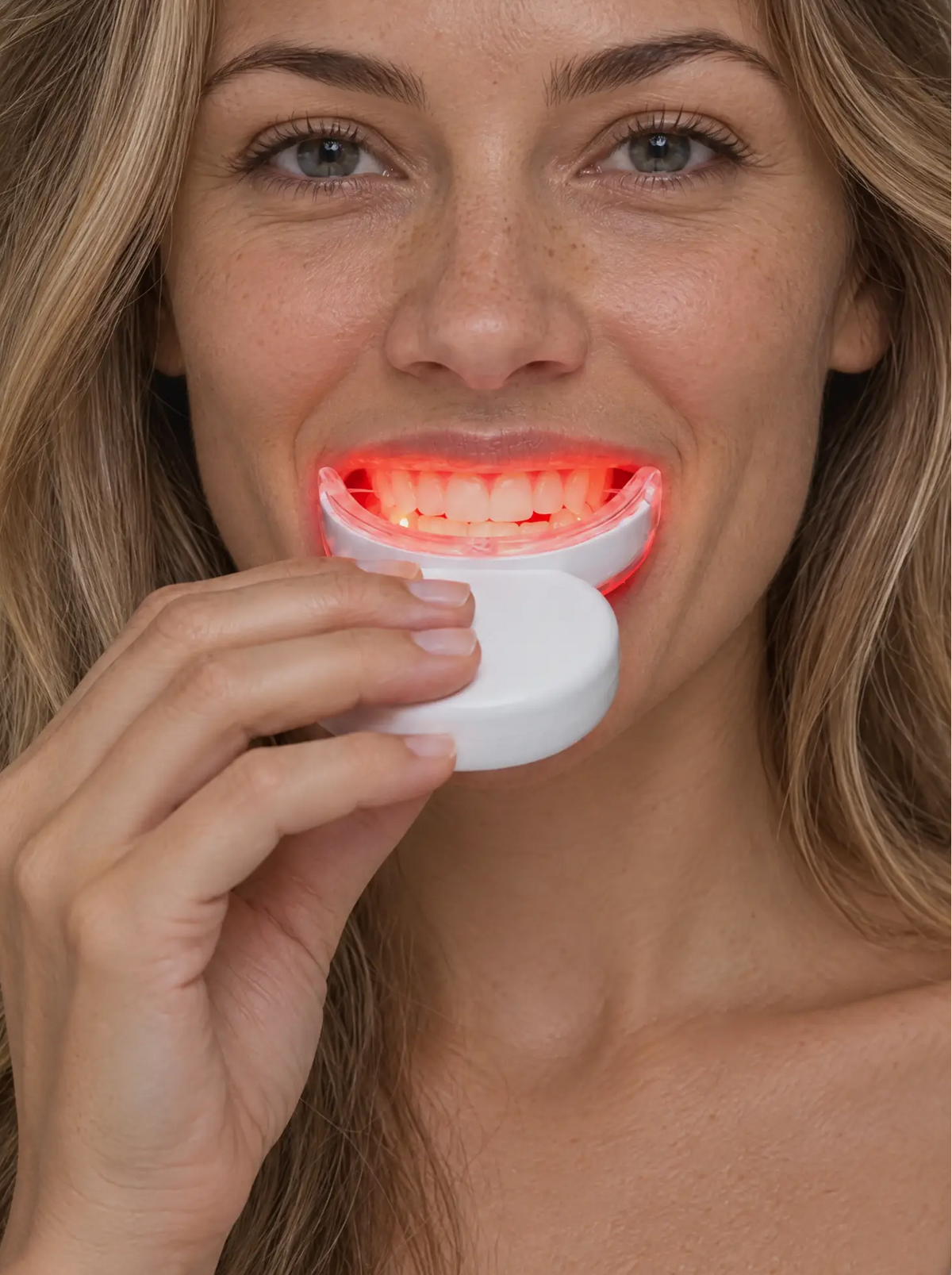 The only clinical light therapy adapted for home use. Proven to support healthy gums and oral tissue.